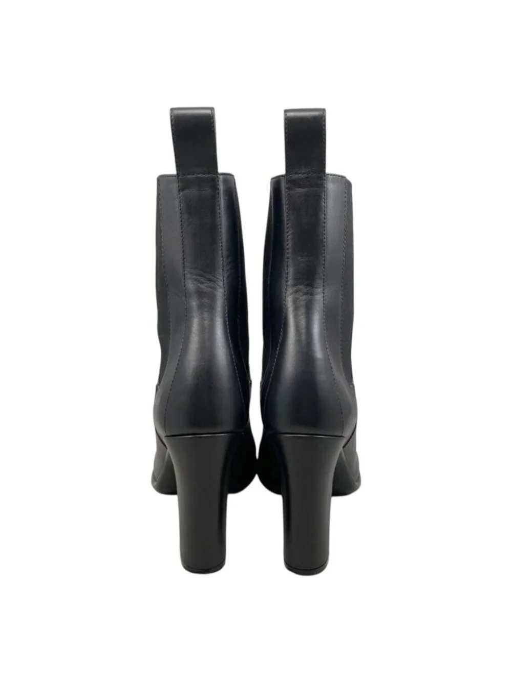 Bottega Veneta Short Boots Side Gore 37 Leather Black